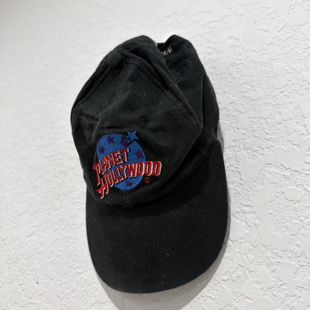 Planet Hollywood Washington DC Vintage Cap Hat Black